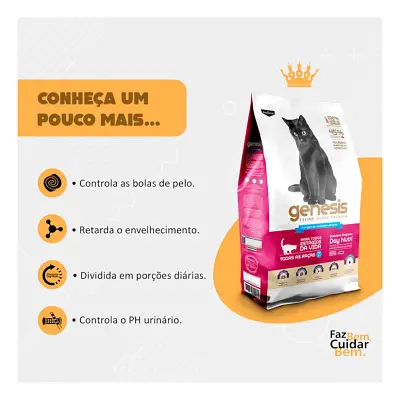 Ração Premiatta Gatos Genesis 7,5kg