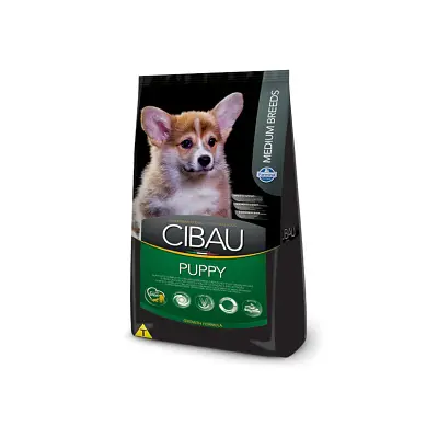 Ração Cibau Cães Puppy Raças Médias 15kg