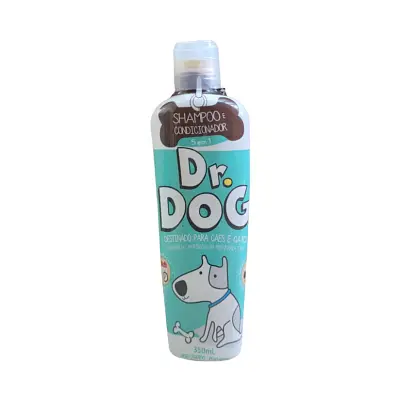 Shampoo para Cães e Gatos 5x1 Dr Dog 350ml