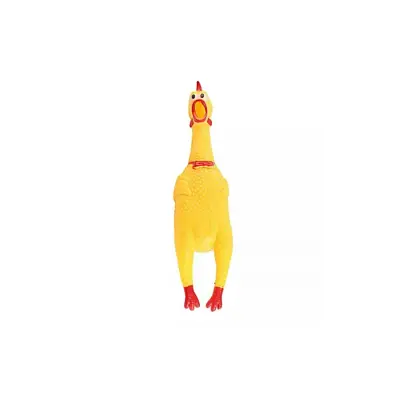 Brinquedo Cães Frango Sonoro Gritador Médio 31cm