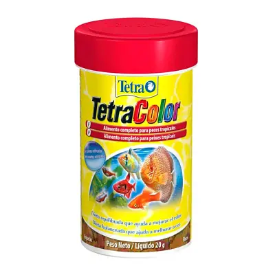Ração para Peixes Tetra Color Flakes 20g