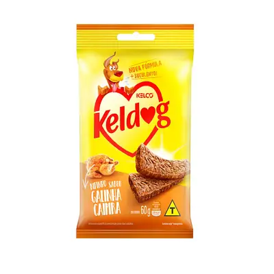 Bifinho Kelco Keldog Galinha Caipira 60g