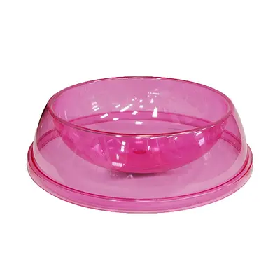 Comedouro e Bebedouro Para Cães Cristal Azul Tudo Pet 600ml
