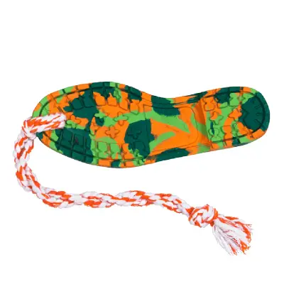 Brinquedo Cães Lcm Borracha Push Chinelo 600 mm