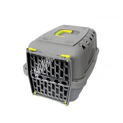 Caixa De Transporte Durapets Falcon Neon Fun Amarelo Nº2