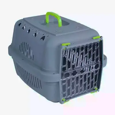 Caixa De Transporte Durapets Falcon Neon Fun Amarelo Nº3
