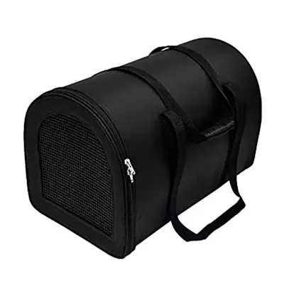 Bolsa São Pet Red Nylon Liso Preto N2