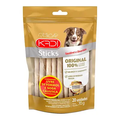 Sticks Cães Kadi Original com 20 Unidades