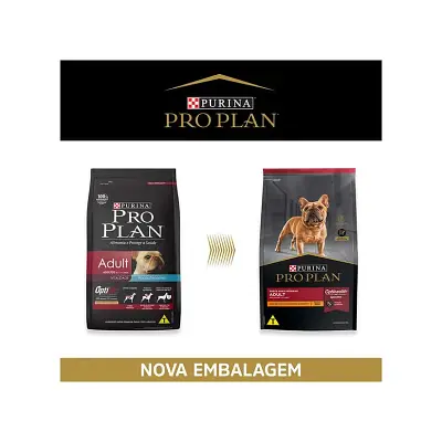 Ração Nestlé Purina Cães Pro Plan Adultos Raças Pequenas 2,5kg