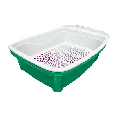 Banheira Gato Higiênica Furacão Pet Classic Plus Verde