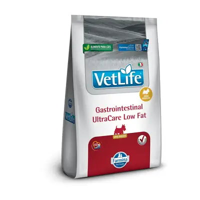 Ração Vet Life Cães Adultos Mini Ultracare Low Fat 1,5kg