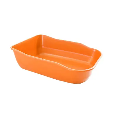 Bandeja Higiênica Gatos Duracats Single Laranja