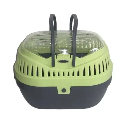 Caixa De Transporte Mini Gulliver Para Hamster Verde Chalesco