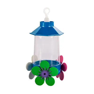 Bebedouro Beija-Flor Anti Formiga Jel Plast Azul 250ml