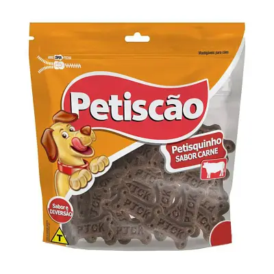 Petisco Cães Petiscão Carne 500g