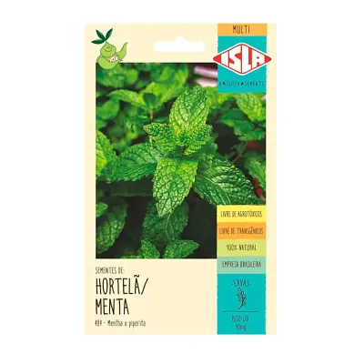 Semente de Hortelã e Menta Isla