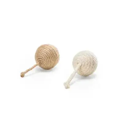 Brinquedo Gatos Mimo Conjunto Duas Bolinhas Hemp