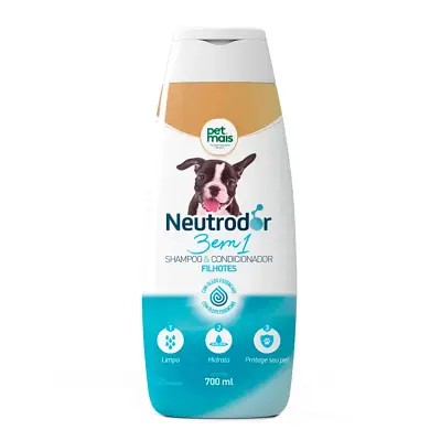 Shampoo Petmais 3 Em 1 Filhote Neutrodor 700ml
