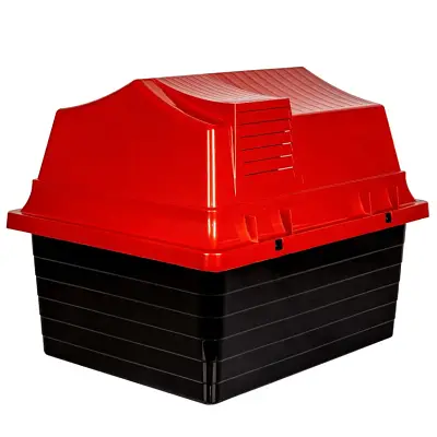 Casa Jel Plast Plástica Vermelha N.1