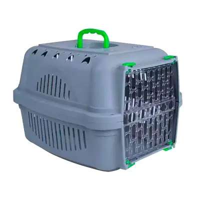 Caixa De Transporte Durapets Falcon Neon Power Verde Nº3