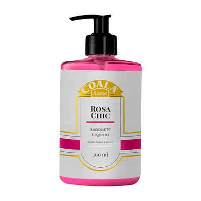 Sabonete Liquido Rosa Chic 500ml