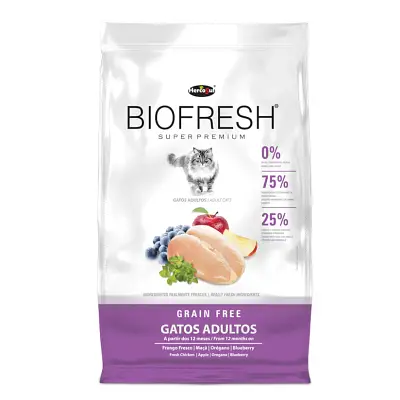 Ração Gatos Biofresh Adultos Frango 400g