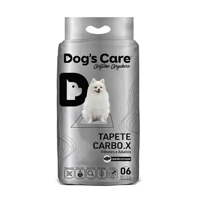 Tapete Higiênico Carbo.X Dogs Care 6 Unidades