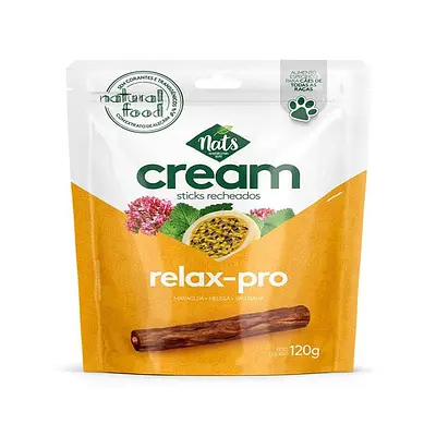 Sticks Cães Nats Cream Recheados Relax-Pró 120g