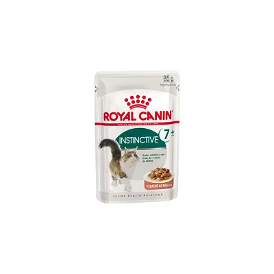 Ração Gatos Royal Canin Umida Instinctive 7+ Sachê 85g
