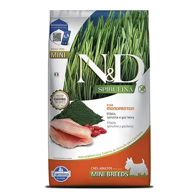 Ração ND Spirulina Para Cães Adultos Medium e Maxi Tilapia 2kg