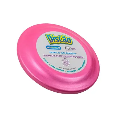 Brinquedo Cães Pet Games Discao Rosa