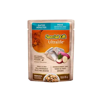Ração Special Cat Sache Gatos Adultos Peixe 85g