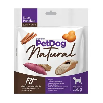 Biscoito para Cães Pet Dog Natural Fit 150g