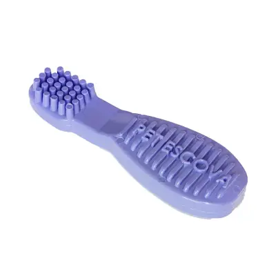 Brinquedo Cães Pet Games Mordedor Pet Escova Lilas 20cm. Tam.G
