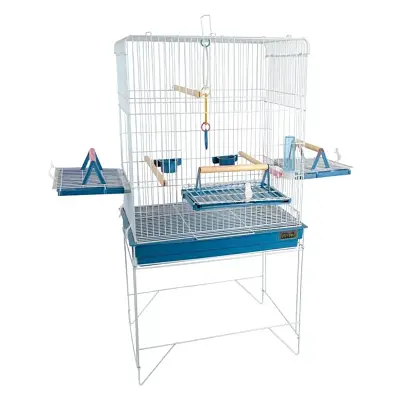 Viveiro Para Calopsita Confort Triplex Jel Plast Azul