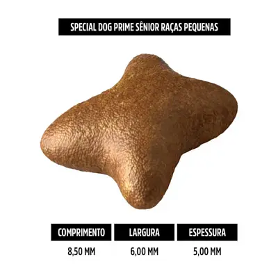 Ração Cães Special Dog Senior Prime Raças Pequenas 15kg