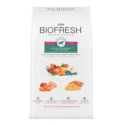 Ração Biofresh Cães Light Raças Grandes e Gigantes 3kg
