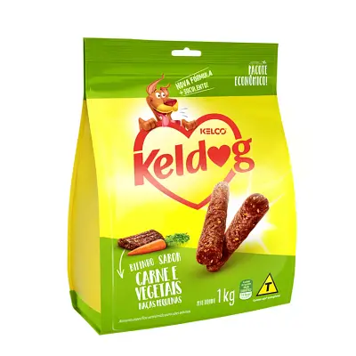 Bifinho Kelco Keldog Criadores Carne e Vegetais Raças Pequenas 1kg