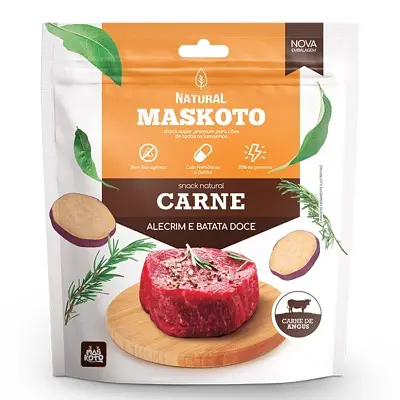 Bifinho Para Cães Maskoto Steak e Angus e Batata Doce