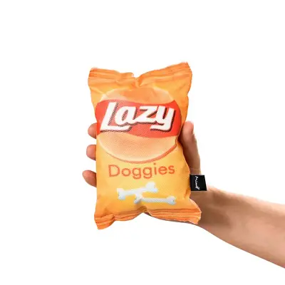 Brinquedo Cães Mimo Chips Collection Lazy Doggies