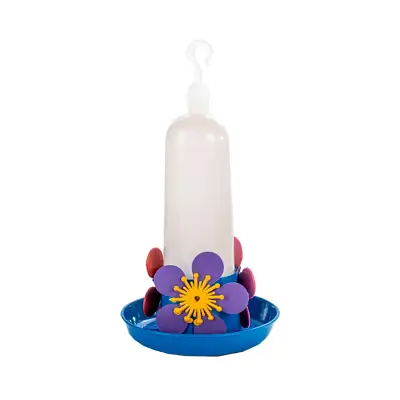 Bebedouro Beija-Flor Mini Azul Jel Plast 100ml