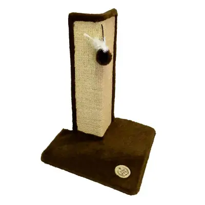 Brinquedo Arranhador Gatos São Pet Protector Marrom