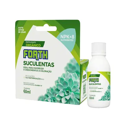 Fertilizante Forth Suculentas 60ml