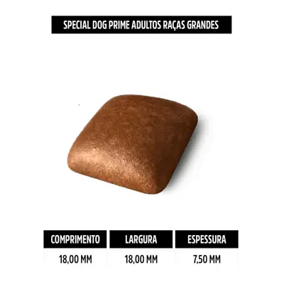 Ração Cães Special Dog Adulto Prime Raças Grandes 15kg