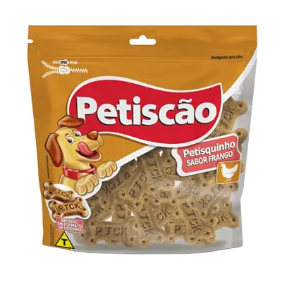 Petisco Cães Petiscão Frango 250g
