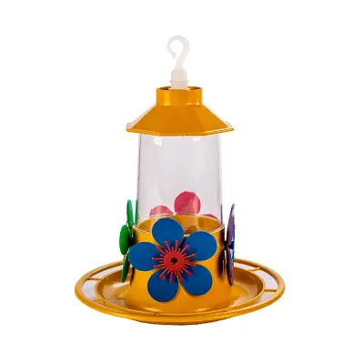 Bebedouro para Beija-Flor Luxo Com Poleiro Jel Plast