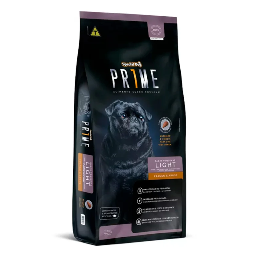 Ração Cães Special Dog Light Prime Raças Pequenas 1kg