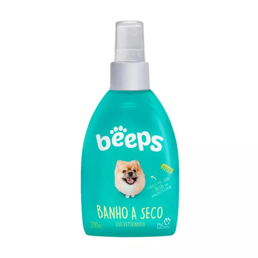 Banho a Seco Cães e Gatos Pet Society 200ml