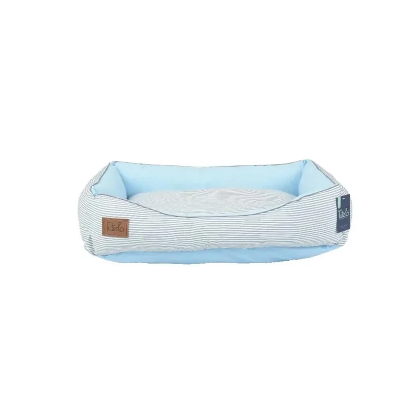 Cama Tutelo Listrada Azul P