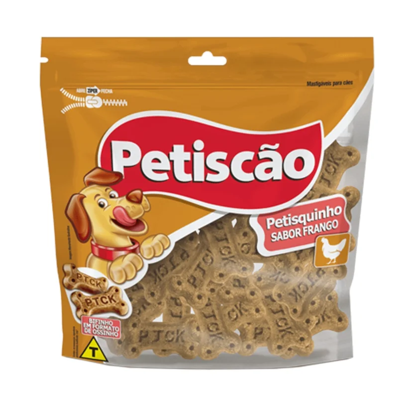 Petisco Cães Petiscão Frango 500g